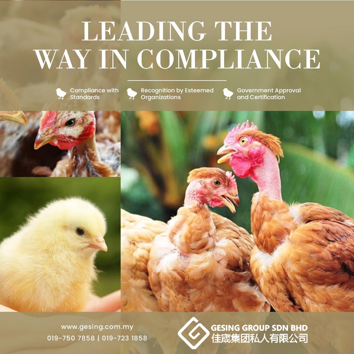Farming standards and compliance
